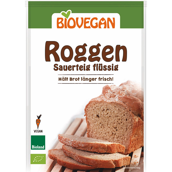 BIOVEGAN Roggen Sauerteig flüssig, BIO