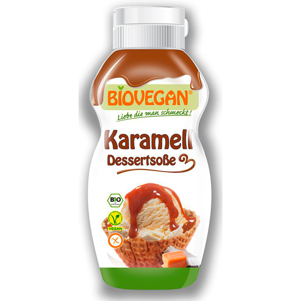 BIOVEGAN Dessertsoße Karamell, BIO