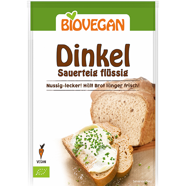 BIOVEGAN Dinkel Sauerteig flüssig, BIO