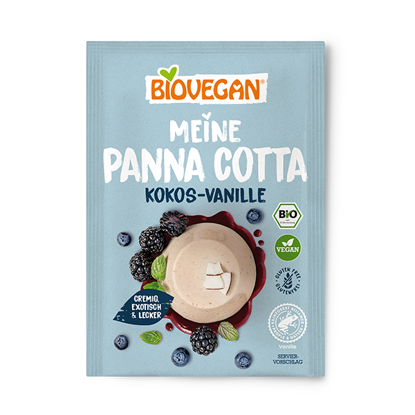 BIOVEGAN Panna Cotta, Kokos, BIO