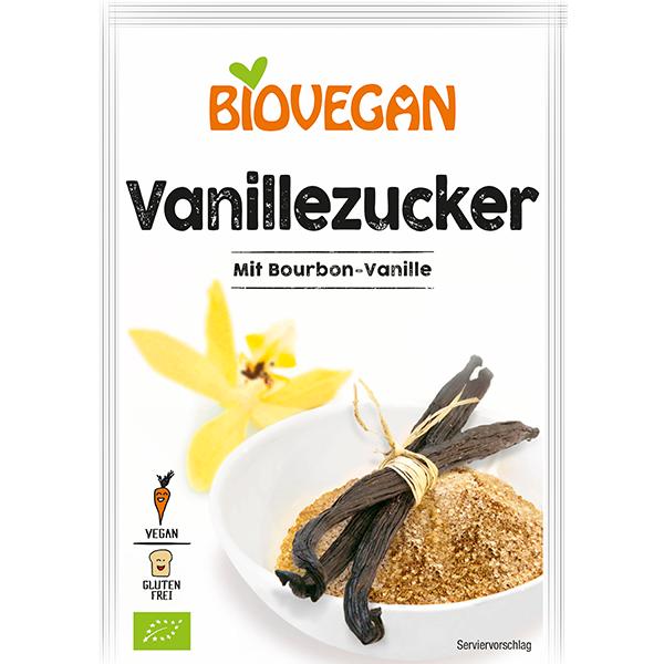 BIOVEGAN Zucker Vanille, BIO