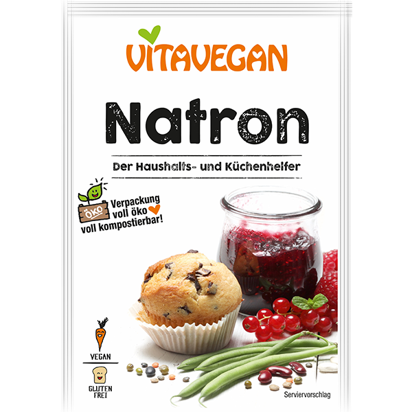 VITAVEGAN Natron, konventionell, kurzes MHD