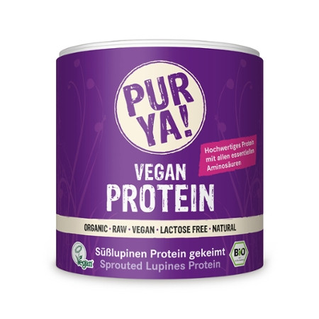 PURYA! Vegan Protein - Süßlupinen Protein, BIO, 250 g