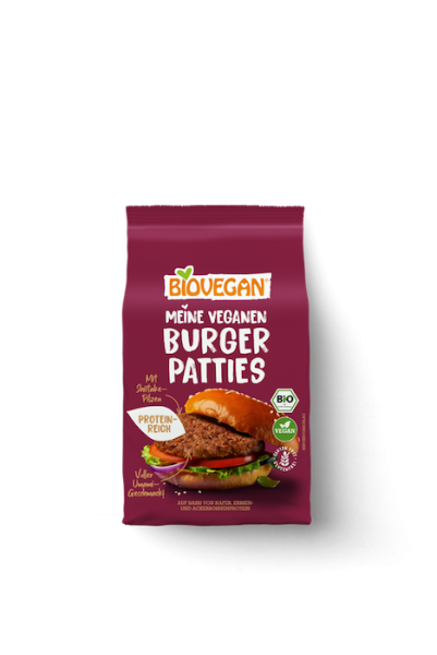 BIOVEGAN Meine Burger Patties, BIO