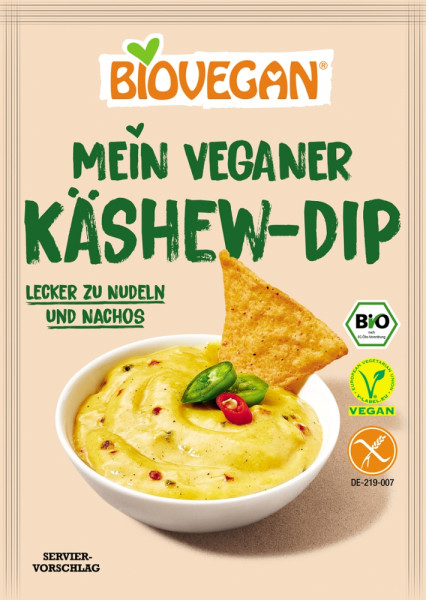 BIOVEGAN Mein veganer Käshew-Dip, BIO