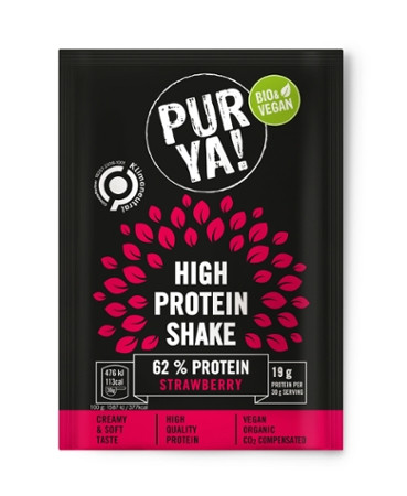 PURYA! High Protein Shake Mini, Erdbeere, 30g
