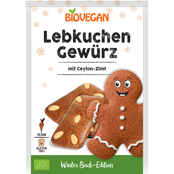 BIOVEGAN Lebkuchen Gewürz, BIO