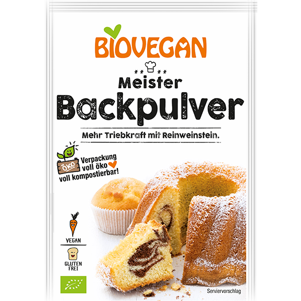 BIOVEGAN Meister Backpulver, BIO