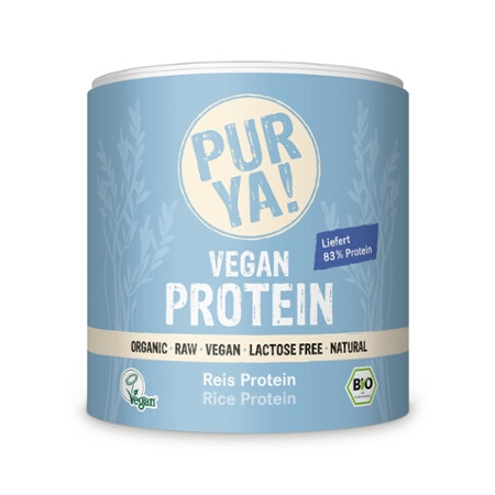 PURYA! Vegan Protein - Reis Protein, BIO, 250 g