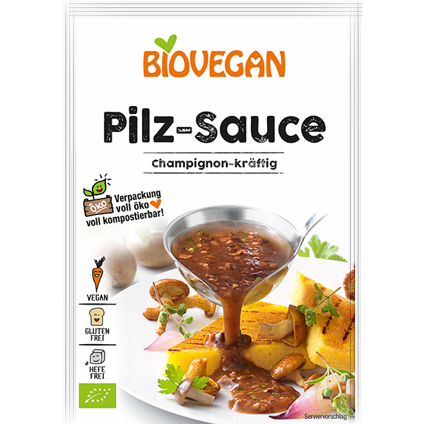 BIOVEGAN Vegane Pilz-Sauce, BIO