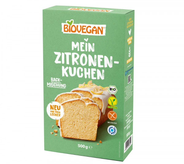 BIOVEGAN Mein Zitronenkuchen, BIO