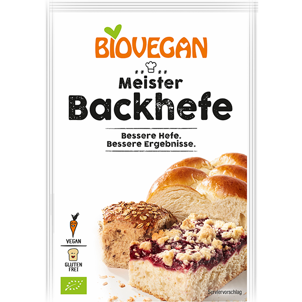 BIOVEGAN Meister Backhefe, BIO