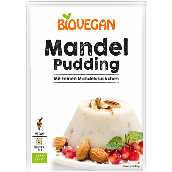 BIOVEGAN Mandel Pudding, BIO