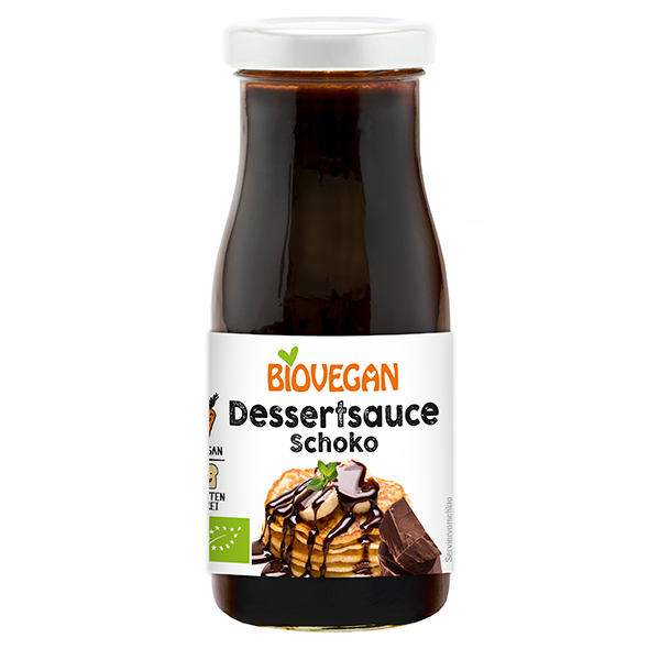 BIOVEGAN Dessertsoße Schoko, BIO