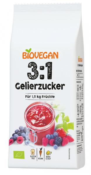 BIOVEGAN Gelierzucker 3:1, BIO