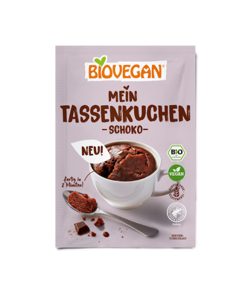 BIOVEGAN Mein Tassenkuchen Schoko, BIO