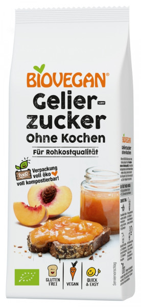 BIOVEGAN Gelierzucker ohne Kochen