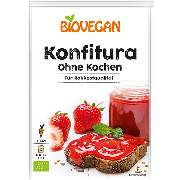 BIOVEGAN Konfitura ohne Kochen, BIO