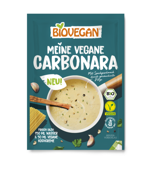 BIOVEGAN Meine vegane Sauce, Carbonara, BIO