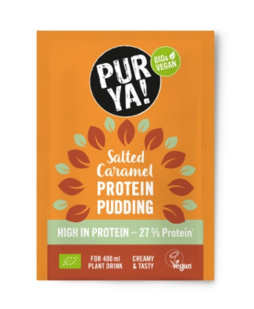 PURYA! Proteinpudding, Salted Caramel, BIO, 45g