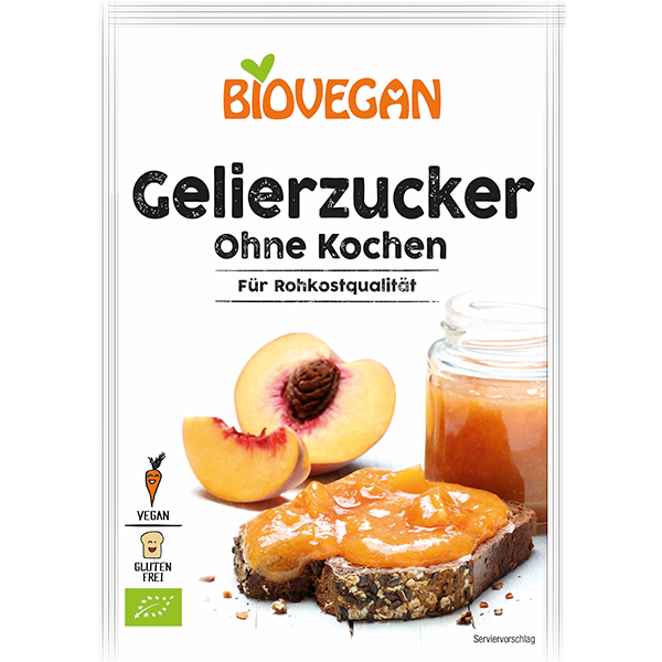 BIOVEGAN Gelierzucker ohne Kochen, BIO