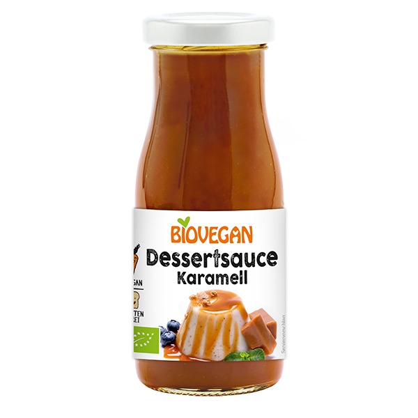 BIOVEGAN Dessertsoße Karamell, BIO