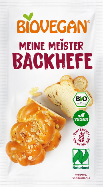 BIOVEGAN Meister Backhefe, BIO, 7g