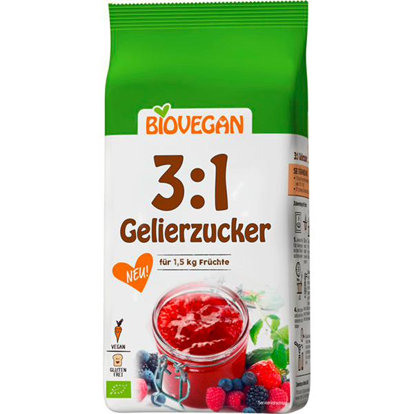 BIOVEGAN Gelierzucker 3:1, BIO