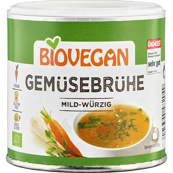 BIOVEGAN Gemüsebrühe, BIO