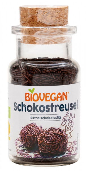 BIOVEGAN Schokostreusel im Glas, BIO