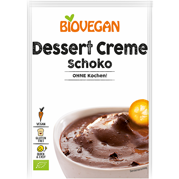 BIOVEGAN Schoko-Creme, ohne Kochen, BIO