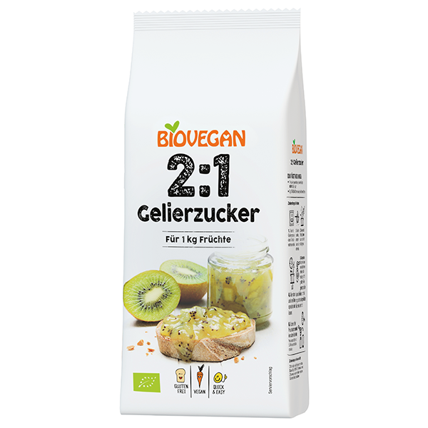 BIOVEGAN Gelierzucker 2:1, BIO