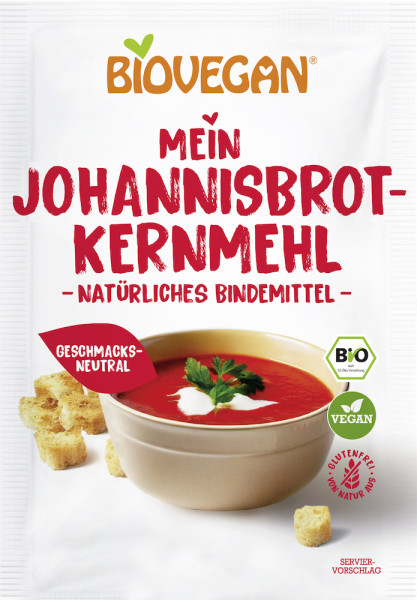 BIOVEGAN Johannisbrotkernmehl, BindeFIX