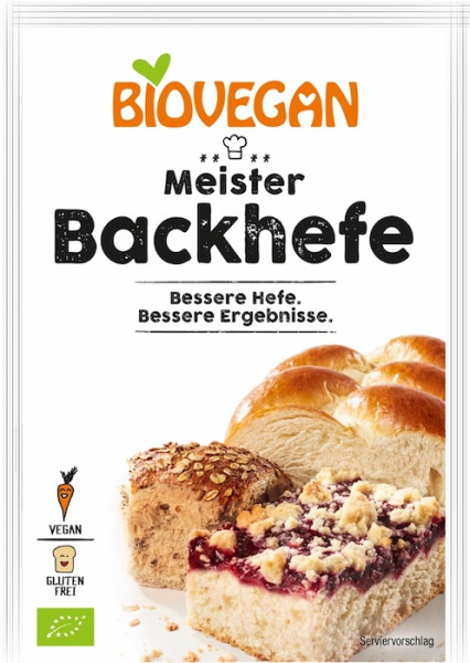 BIOVEGAN Meister Backhefe, BIO