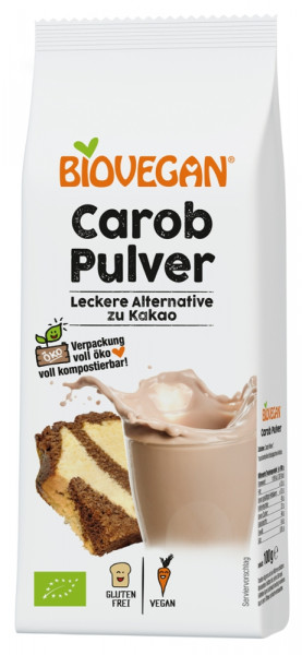 BIOVEGAN Carob Pulver, BIO